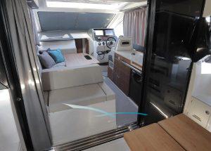 The seating area of the Karnic S37X-Priness.