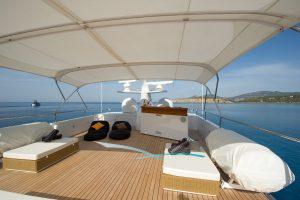 6726_Semaya Motor Yacht for charter in Ibiza flybridge