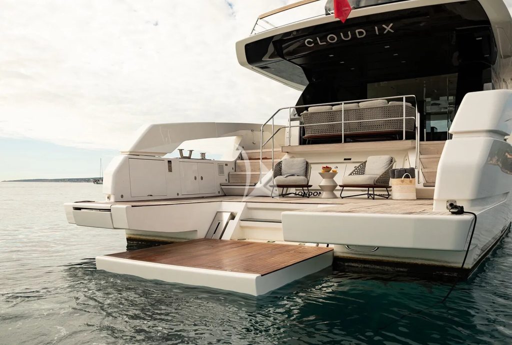 Luxury yacht Sanlorenzo SX76 “Cloud IX”