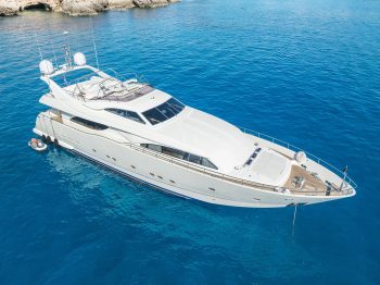 Luxury yacht Ferretti “YOLO TOO”